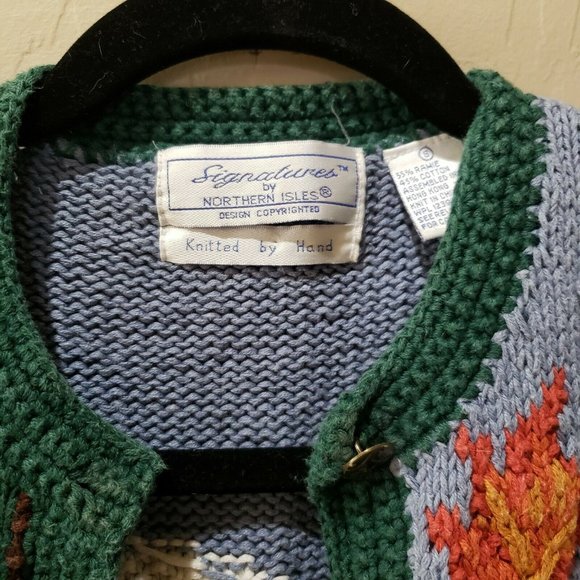 NORTHERN ISLES Small HANDKNIT THANKSGIVING Harvest - Picture 2 of 12